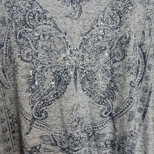 Butterfly shirt short sleeves